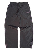 Pantalones Ceniza con Raya Lateral Morada