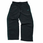 Green Side-Stripe Ash Pants